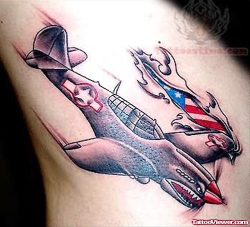Military Plane Tattoo