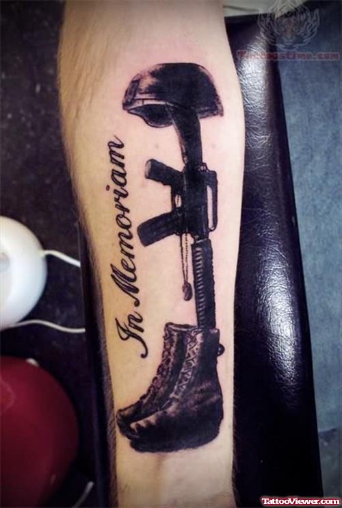 Military Remembrance Tattoo