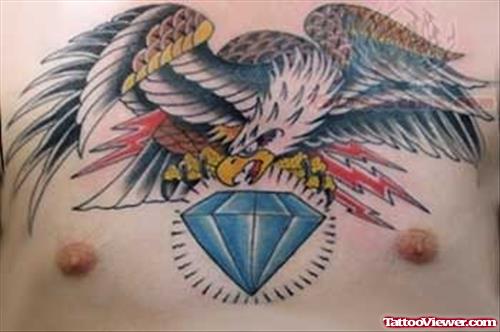 Eagle Diamond Military Tattoo