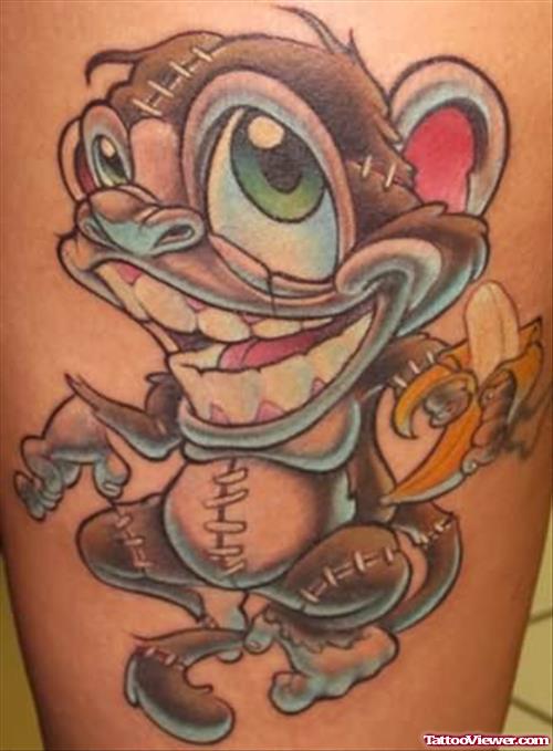 Stitch Monkey Tattoo