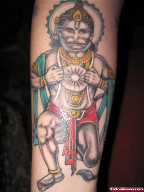 Mokey Tattoos - Lord Hanuman