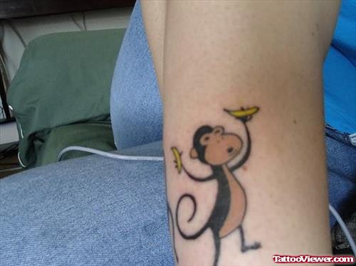 Lovely Monkey Tattoo.
