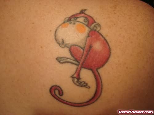 Amusing Monkey Tattoo