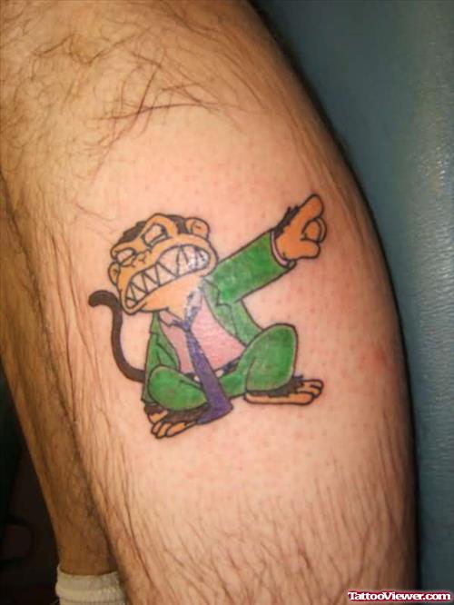 Evil Monkey Tattoo