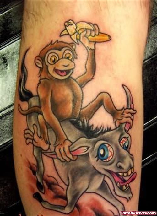 Monkey Tattoo Gallery