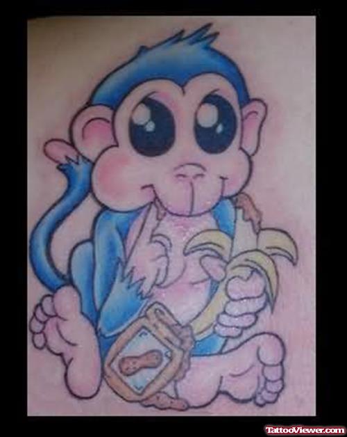 Monkey Imoet Tattoo