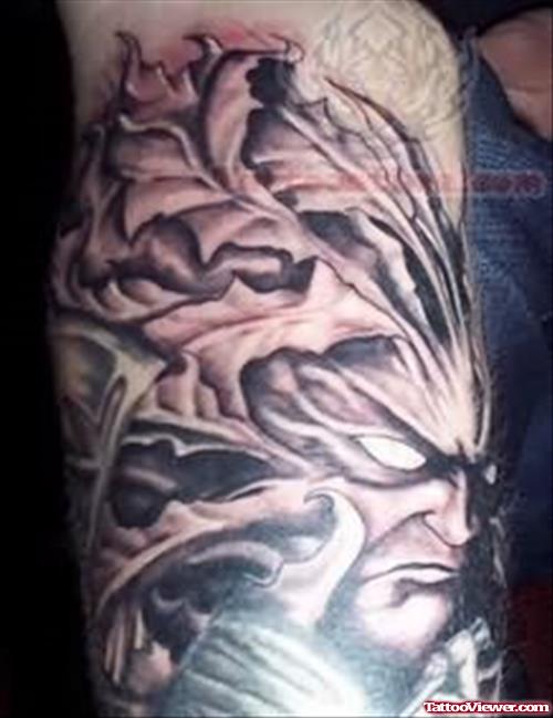 Monster Tattoos On Arm