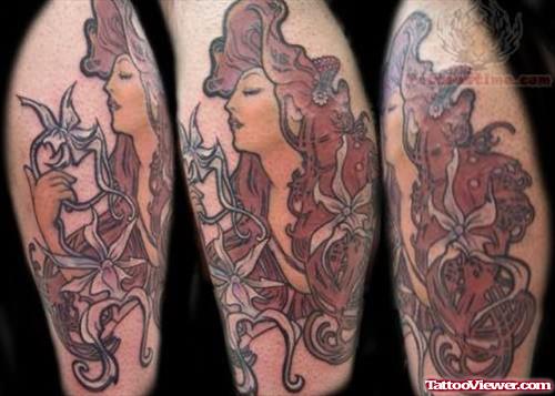 Monster Girl Tattoo