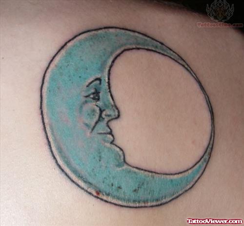 Popular Moon Tattoo