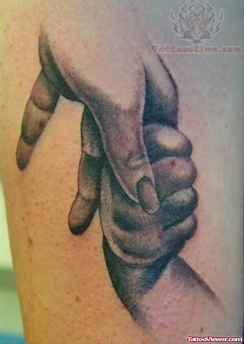 Mother Hands Tattoo