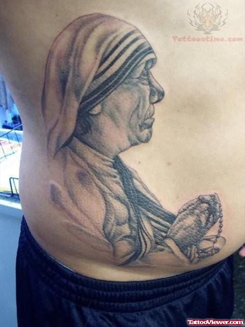 Mother Terrisa Tattoo On Rib