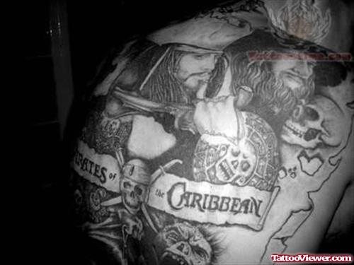 Pirates of the Caribbean - Movie Tattoo
