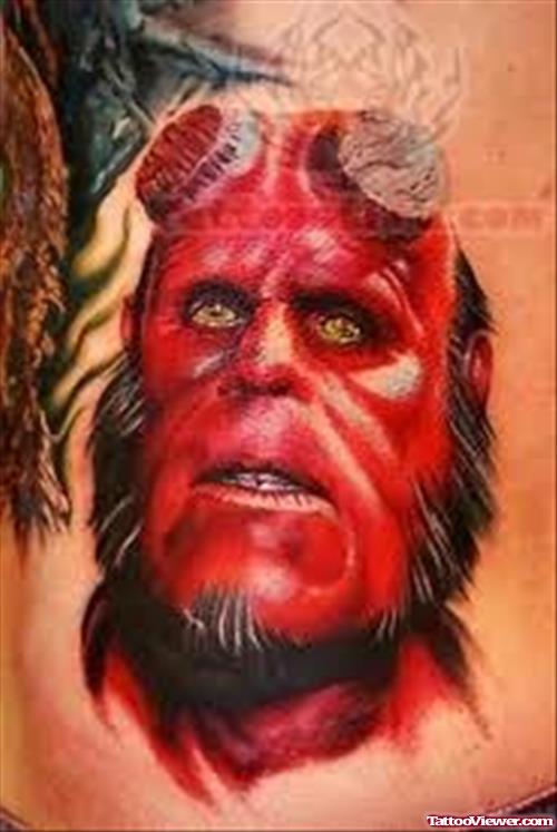 Red Face Movie Tattoo