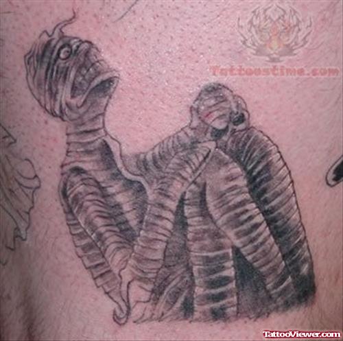 Mansion Mummy Tattoo