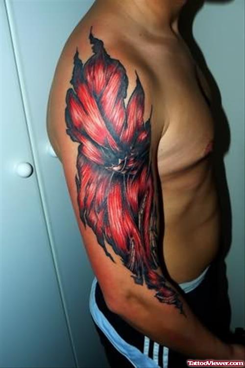 Anatomy Muscles Tattoo