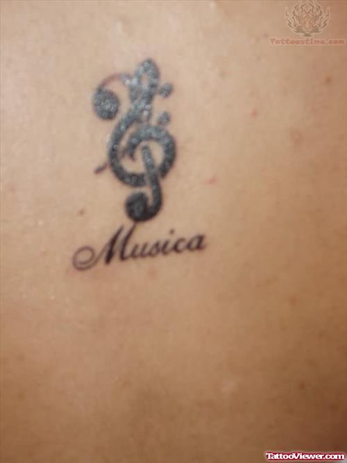 Music Love Tattoo Image