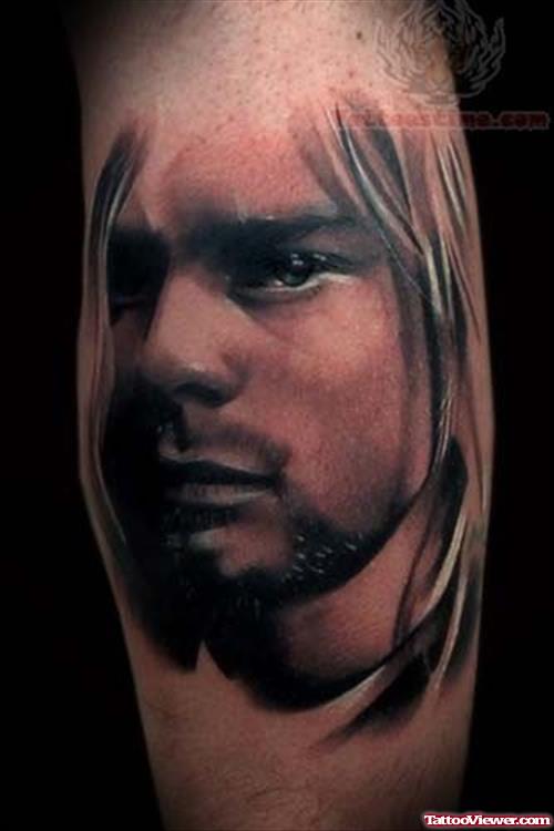 Kurt Cobain Music Star Portrait