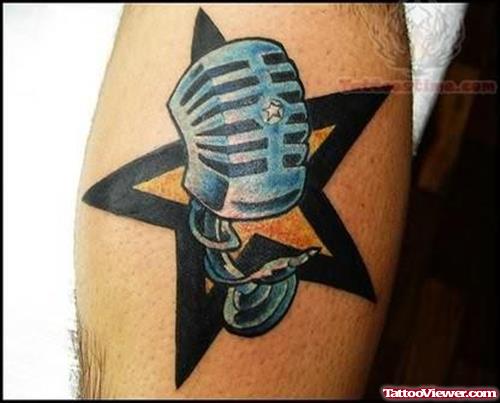 Mike - Music Tattoo