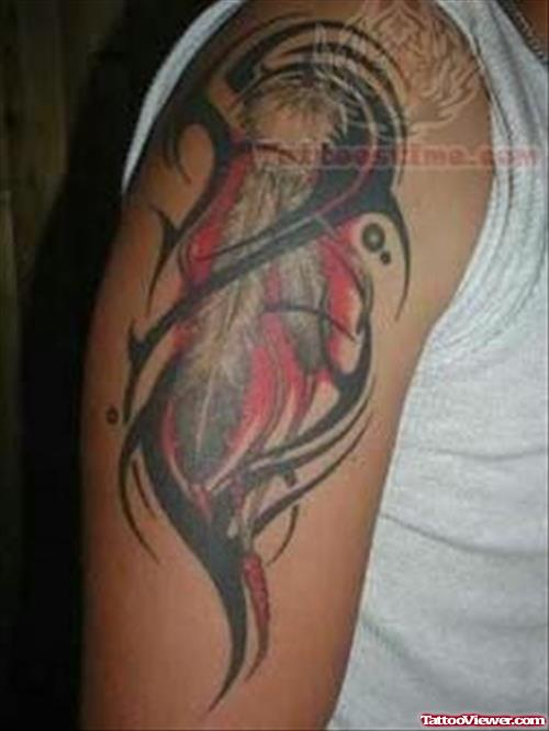 Stylish Native American Tattoo