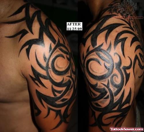 Tribal American Design Tattoo