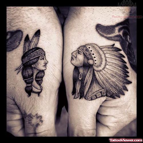 Native American Tattoos On Hands