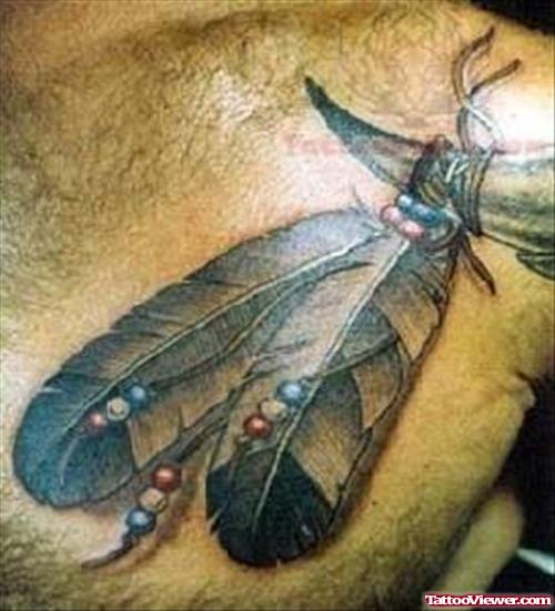 Bird Wings Native American Tattoo