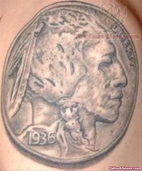 Awesome Native American Symbol Tattoo