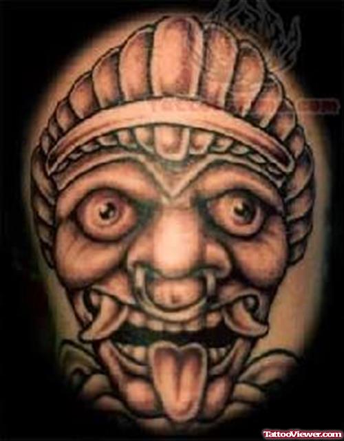 Ancient Native American Tattoo