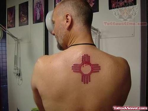 Amazing Native American Tattoo On Back