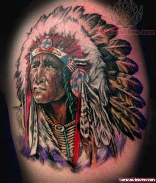 American Native Tattoo Picture