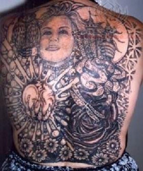 Magnificent Native American Tattoo