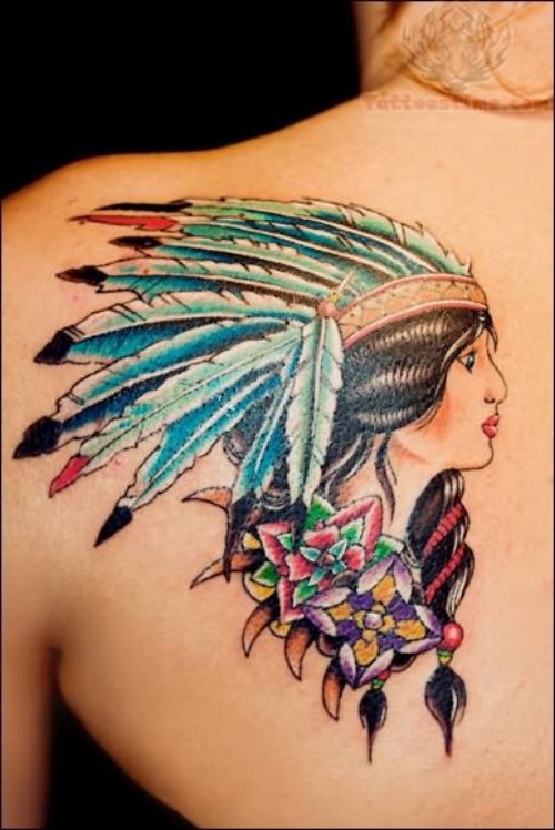 Native American tattoo For Women