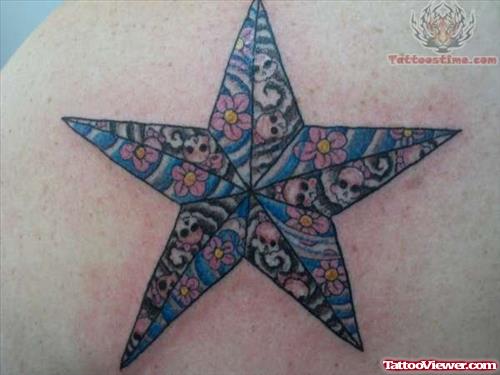 Nautical Star Tattoo Image