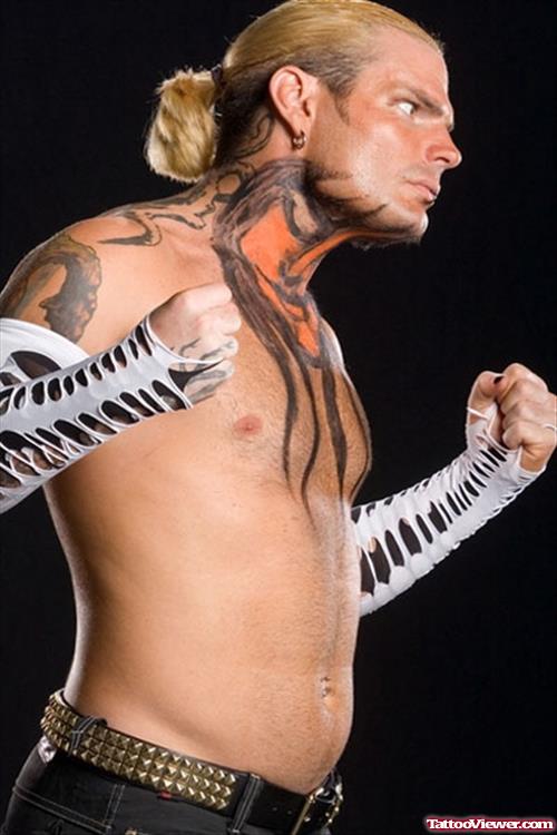 Jeff Hardy Neck Tattoo
