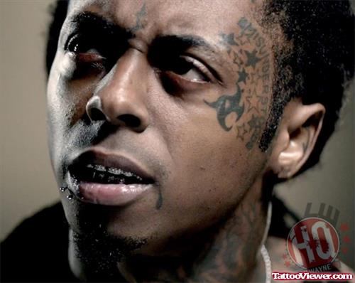 Lil Wayne Neck Tattoo