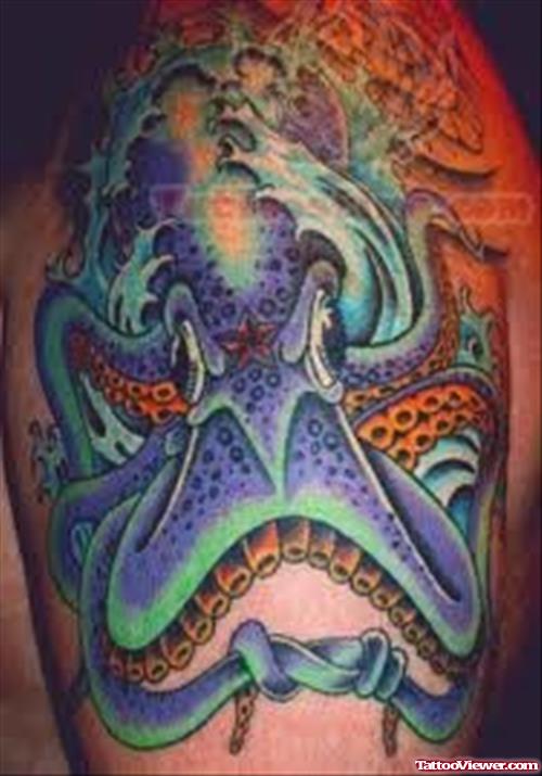 Amazing Octopus Tattoo