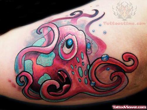 Ben Reigle Octopus Tattoo
