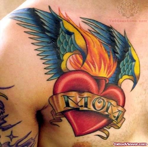 Old School Tattoos On Chest