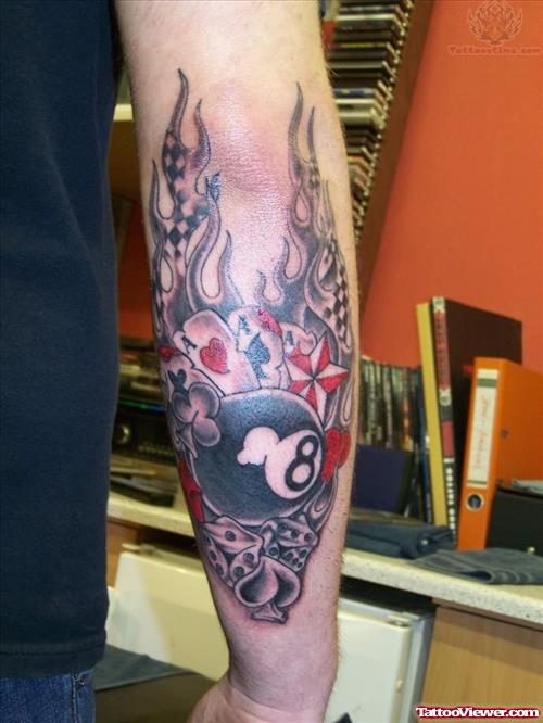 Old School Tattoo For Arm