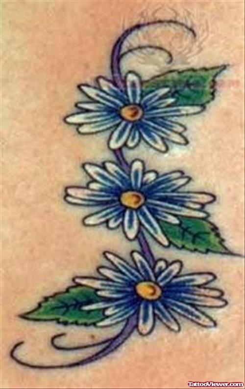 Blossoming Old School Tattoo