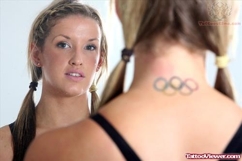 Melanie Nocher Olympic Tattoo