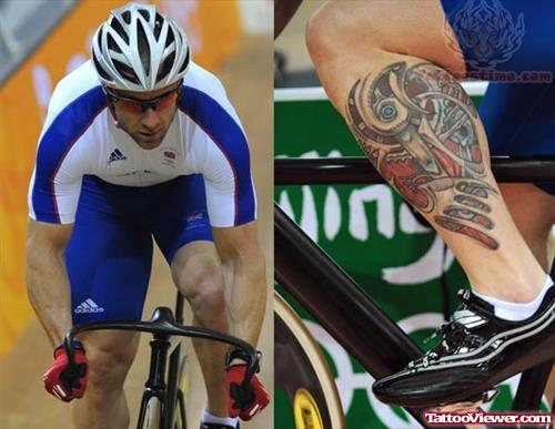 Olympic Biomechanical Tattoo