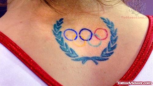 Beautiful Color Ink Olympic Tattoo