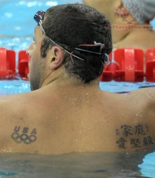 Back Body Olympic Tattoos