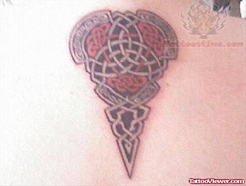 Mary Celtic Knot Tattoo