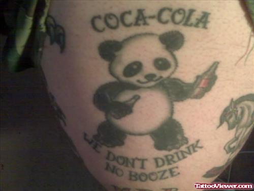 Panda - Coca Cola Tattoo