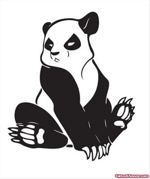 Panda New Design Tattoo