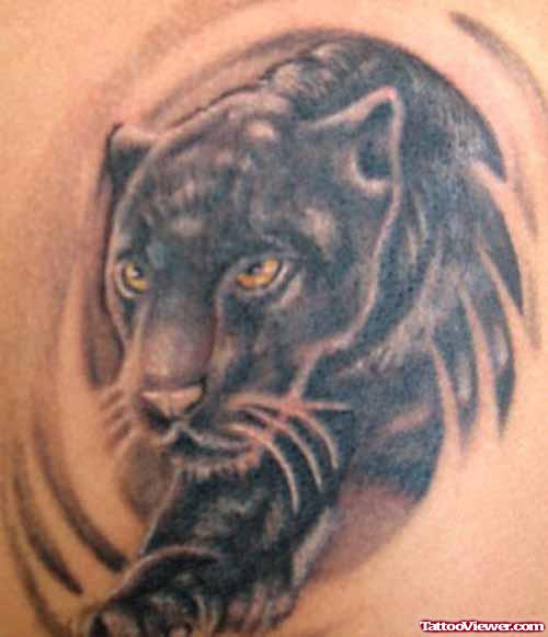 Awful Black Panther Tattoo