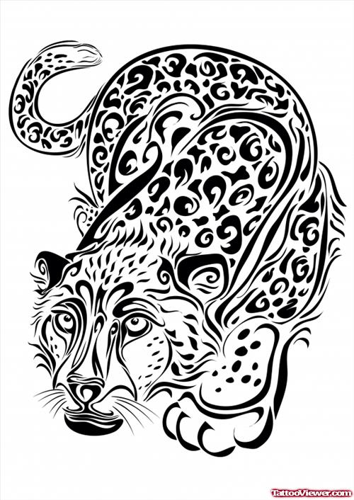 Soulful Tiger Tattoo Design
