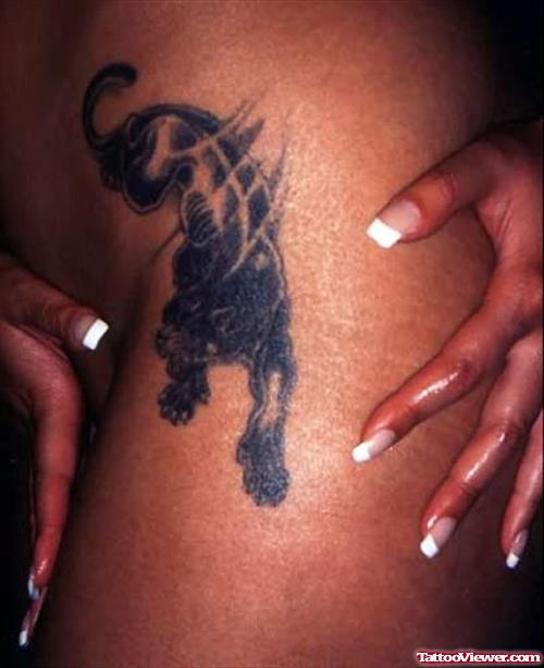 Black Panther High Quality Tattoo